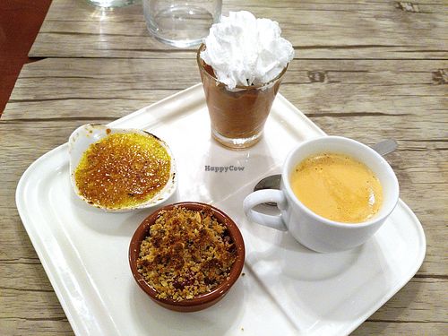 Café gourmand at Le Potager du Marais - Saint Paul in Paris