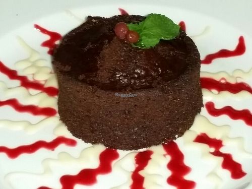 chocolate cake at Le Potager du Marais - Saint Paul in Paris