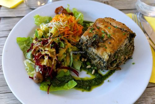 Spinach Lasagna (seasonal plate) at Le Potager du Marais - Saint Paul in Paris