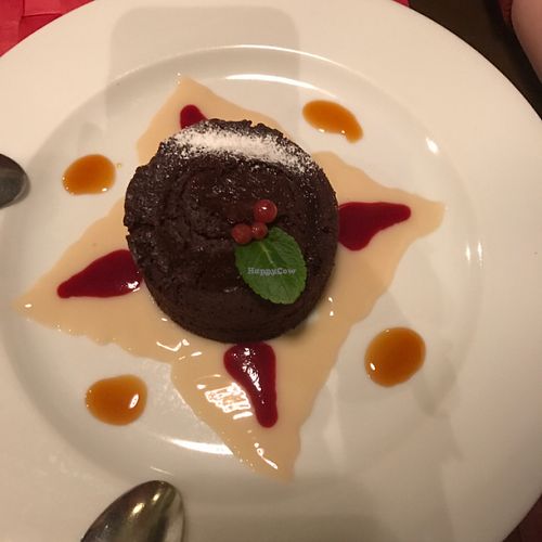 chocolate cake at Le Potager du Marais - Saint Paul in Paris