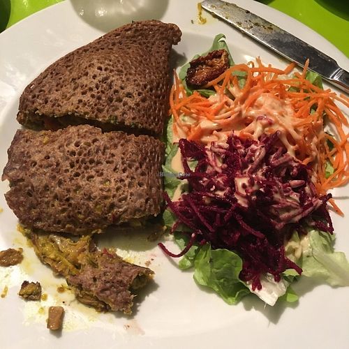 savory crepe at Le Potager du Marais - Saint Paul in Paris