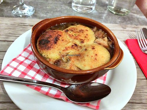 Soupe à l'oignon at Le Potager du Marais - Saint Paul in Paris