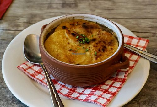 Soupe à l'oignon at Le Potager du Marais - Saint Paul in Paris