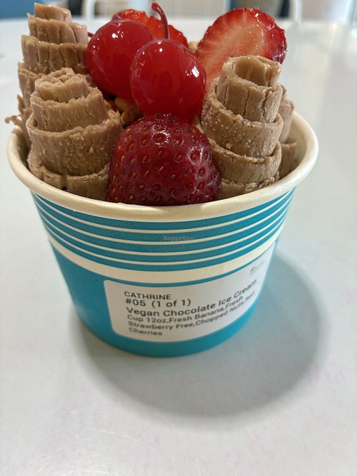   at Curly Cream Rolled Icecream in Destin