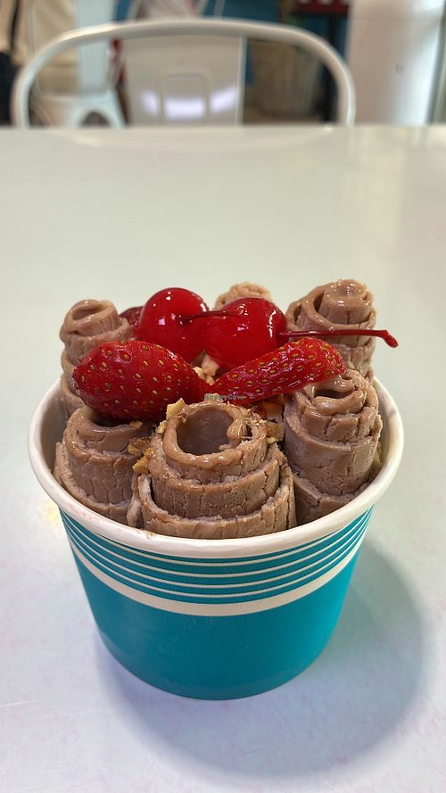   at Curly Cream Rolled Icecream in Destin