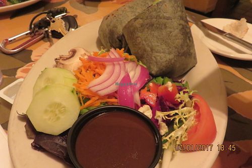 burrito at Cafe Con Leche in Newtown