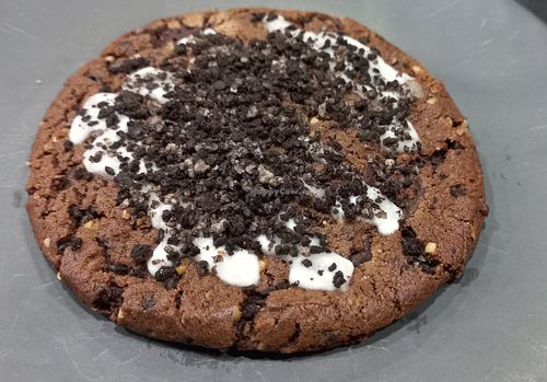 Double choc chip cookie at Coco & Nut Coffee in Sanderstead