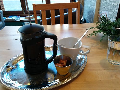 coffee service at Kava in Todmorden