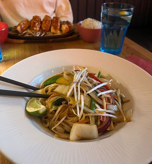 Vegan pad thai at Musashi - Capel in Dublin
