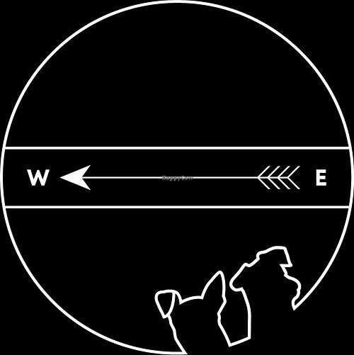 Logo at East to West in Acharacle