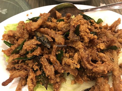 Buttered mushrooms at Yuet Sum Hin 悦心轩 in Kuala Lumpur