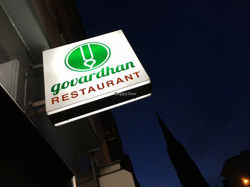outside at Govardhan in Cologne
