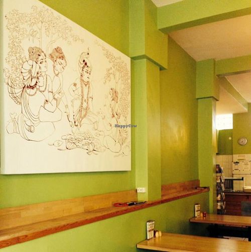 interior painting at Govardhan in Cologne