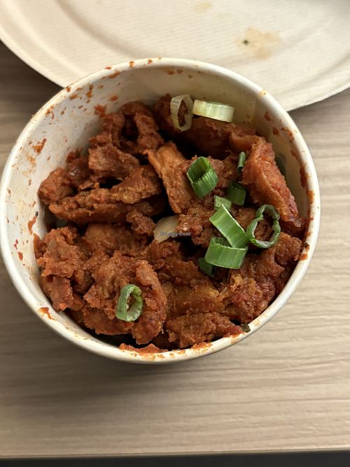 Side of BBQ chickenn  at The Loaded Bowl in Oklahoma City