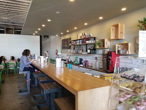 counter at The Loaded Bowl in Oklahoma City