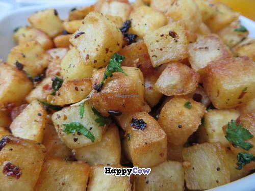 no. 117: Batata Harra (potatoes, garlic, lemon juice, and hot chili pepper) at Arabesk in Saarbrucken