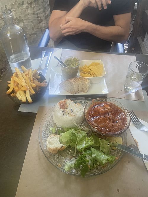 All the vegan dishes    at L'Aloko Restaurant - Café Concert in Millau