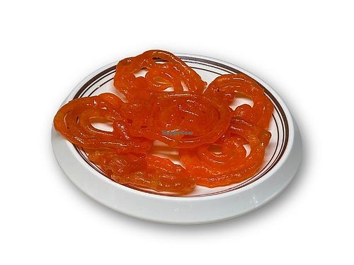 Jalebi 
Sweet  at Bollywood Kafe in Tashkent