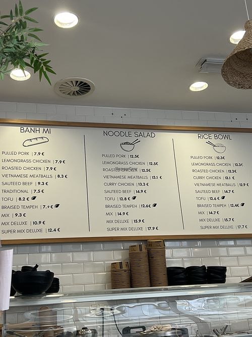   at Banh Mi Express - Rogier in Brussels