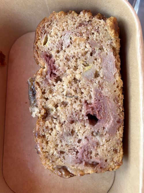 Vegan banana bread! Very nice!  at Copper Coffee & Brunch in Valencia