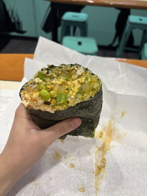 Pokemoto tofu burrito  at Pokemoto in Ledyard