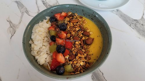 Acai / mango bowl at The Spot - Malá Strana in Prague