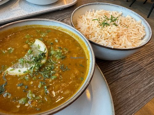 Plant based Chana masala  at Mother India   in Sandvika