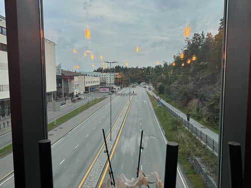The view   at Mother India   in Sandvika