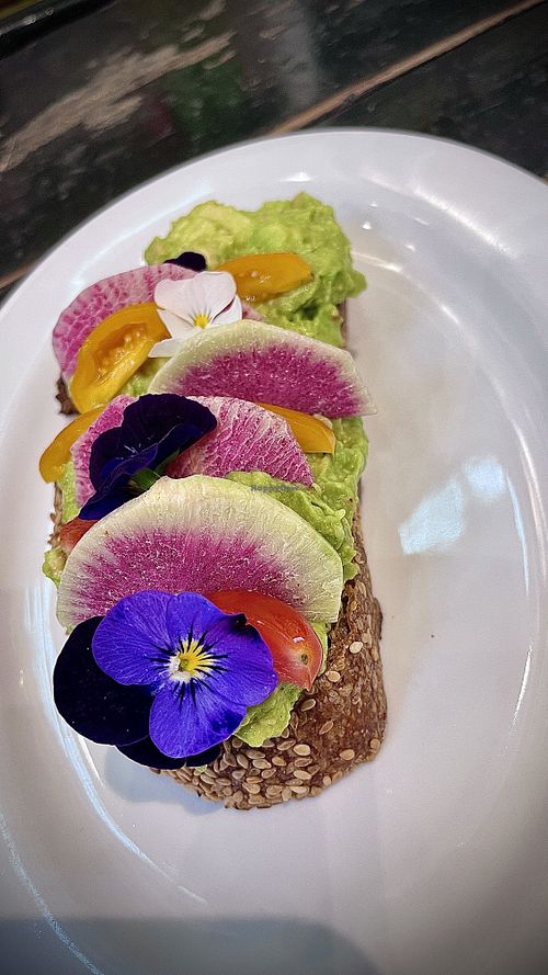 Avocado toast !   at Joan's on Third in Studio City