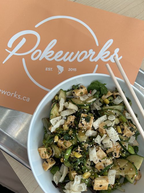 Sweet Shoyu Tofu Poke Bowl  at Pokeworks  in Burlington