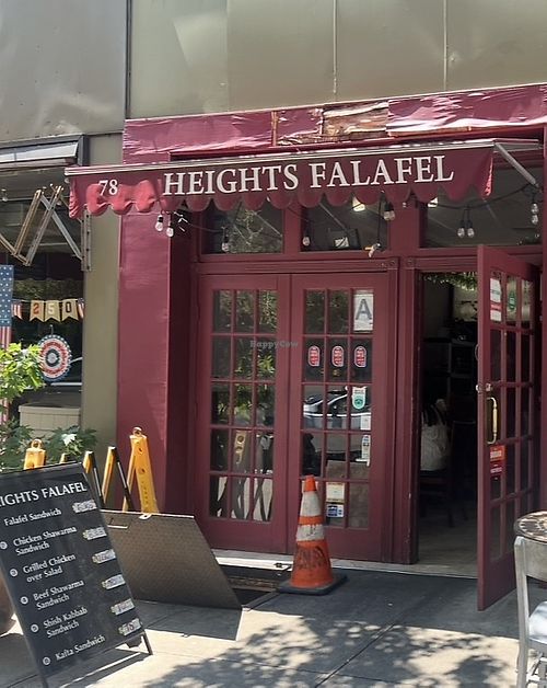   at Heights Falafel in Brooklyn