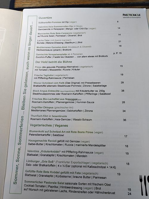  at PASTORALE Kultursalon & Sommergarten Limburg in Limburg