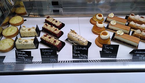 Pâtisseries at La Mauvaise Herbe in Paris