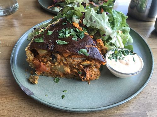 Delicious brunch lunch  at HappenPappen in Hamburg