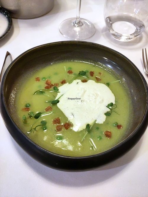 Vegan starter at La Libertie in Campsegret