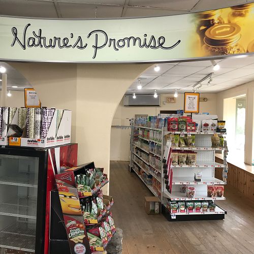 Shelves at Stop and Shop in Vineyard Haven