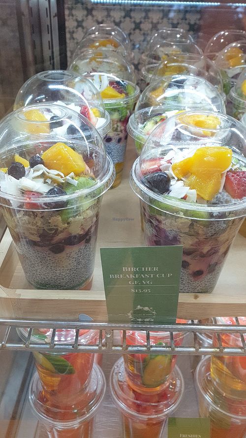 Vegan chia cup at NTL - Valley & Vine in Williamtown