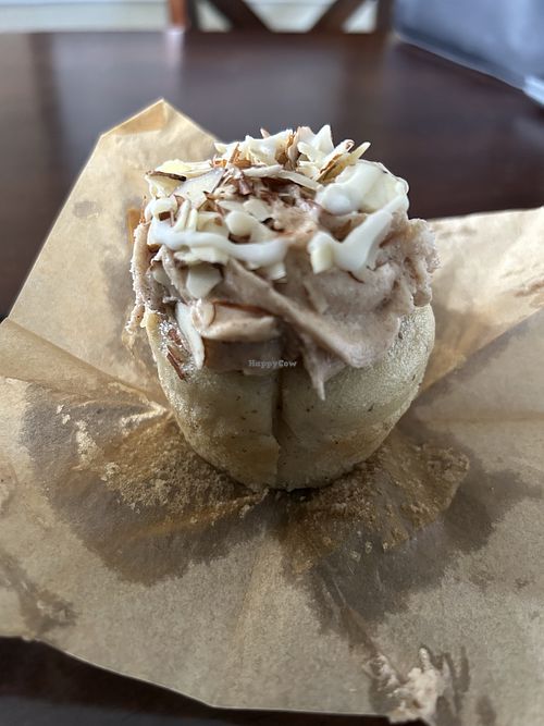 The almond bear claw cupcake…just WOW!   at Sweet Haven Bakery in Citrus Heights