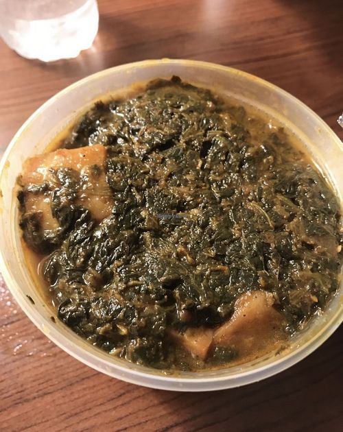 Vegan Aloo Saag   at Everest Cuisine in Rapid City