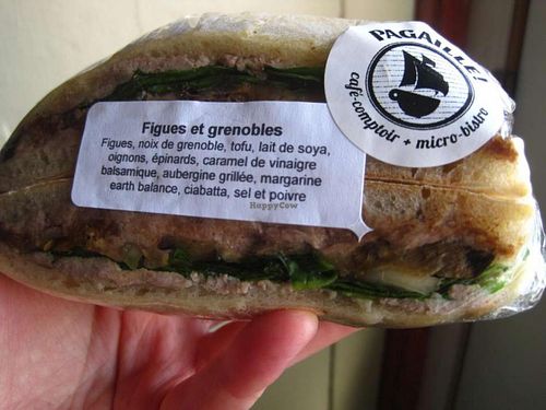 sandwich at Pourquoi Pas Espresso Bar in Montreal