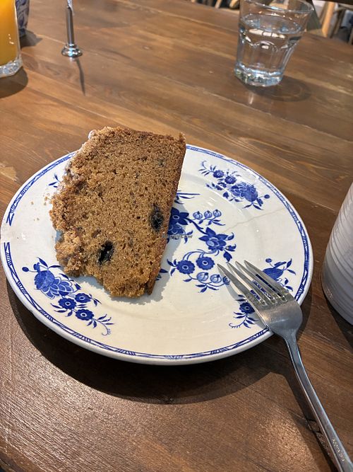 Blueberry lemon crumb cake  at Maman - Penn Quarter in Washington