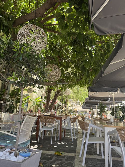 Patio   at Kalagris Cafe Bar - Restaurant in Rhodes