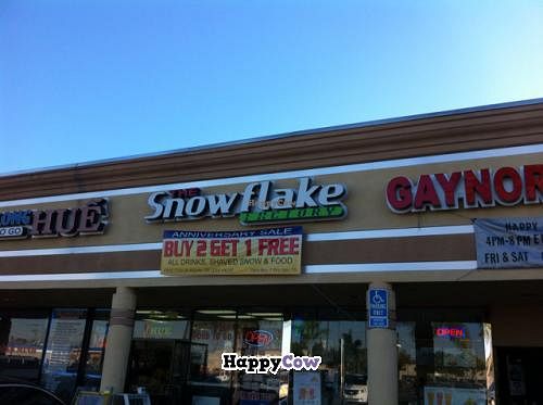storefront  at The Snowflake Factory in Garden Grove
