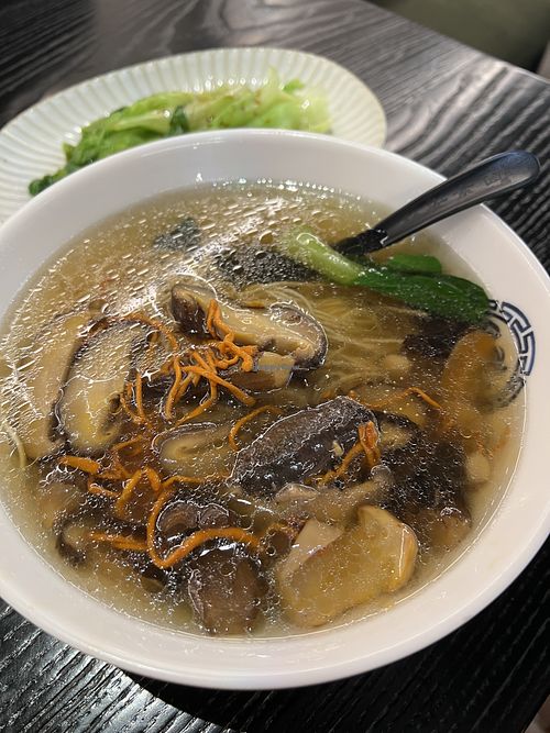   at Jing'an Vegetarian 静安素面 in Shanghai