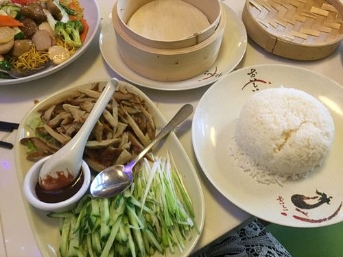 vegan duck at Cafe Soya in Birmingham