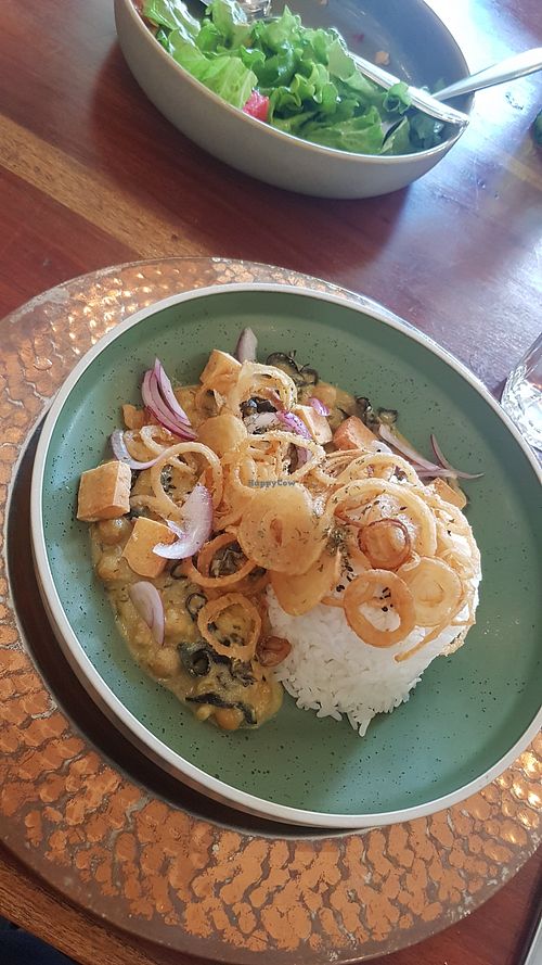 Chickpea & mushroom curry at Lula Café in Tagaytay