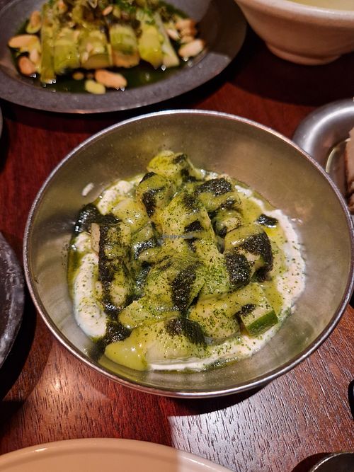 Super delicious tzatziki, 9/25 at Holy Carrot in West London