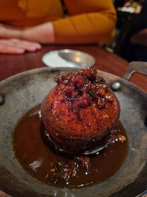 Dessert pudding, 9/25 at Holy Carrot in West London