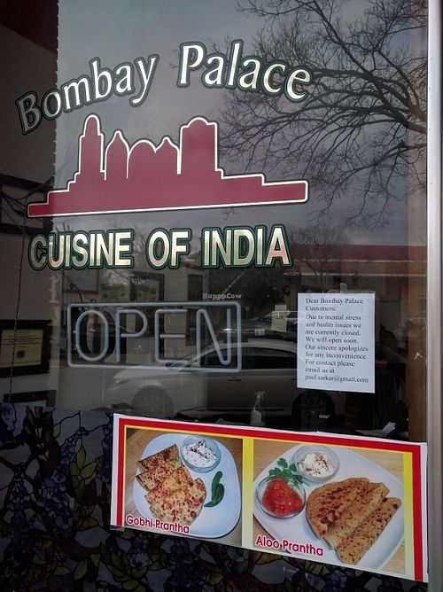 CLOSED Bombay Palace Fairfield California Restaurant HappyCow