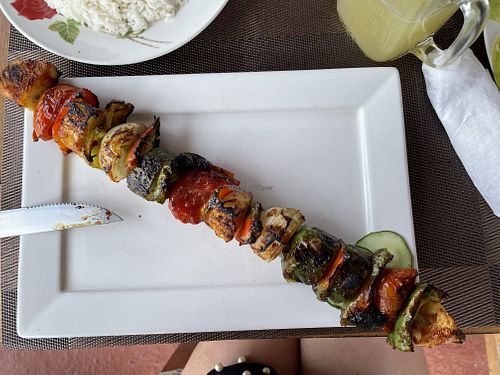 Gemüsespieß  at Buena Vista in Vinales